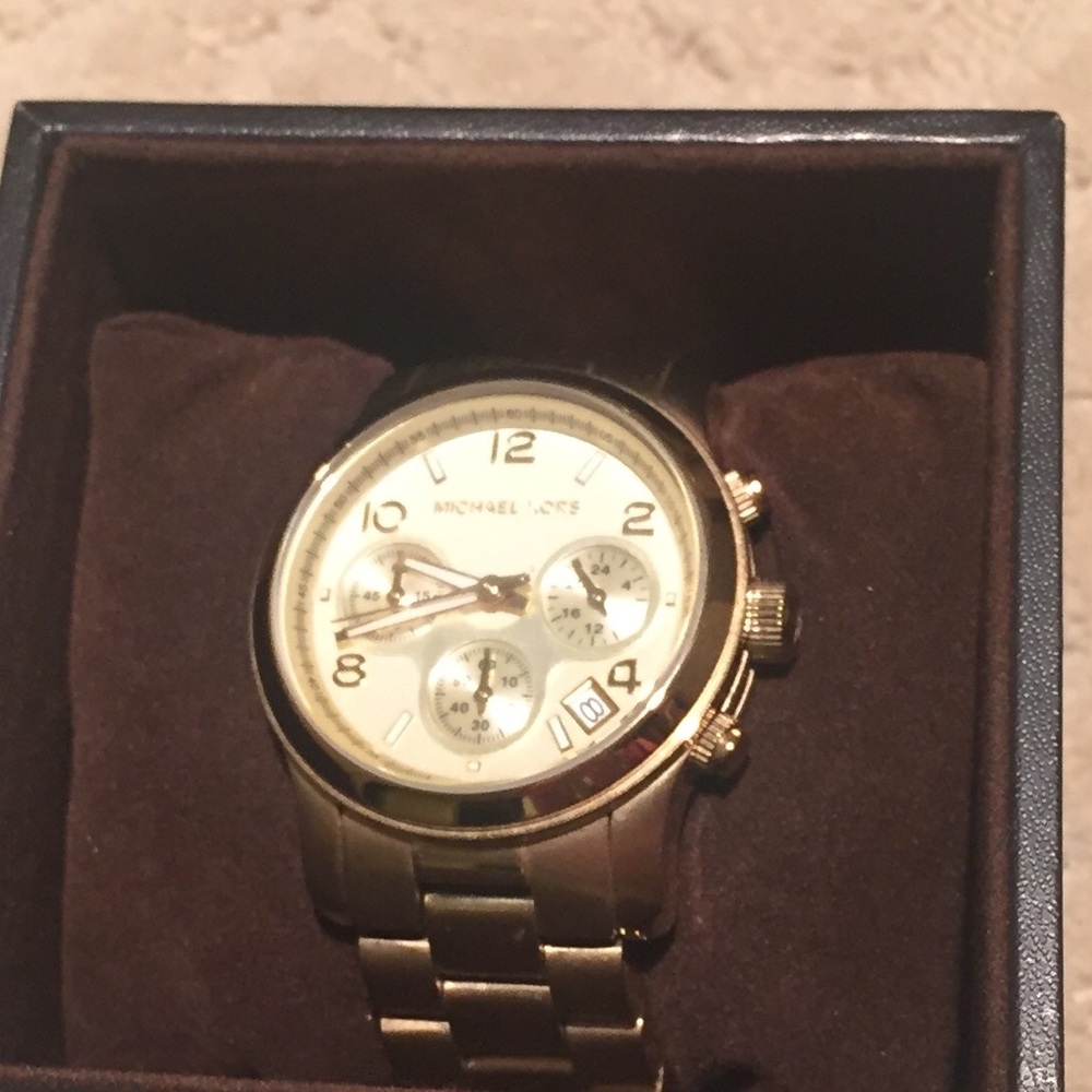 Michael Kors gold watch